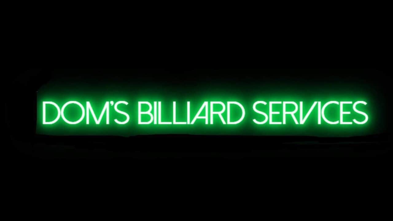 Dom's Billiard Services hero image