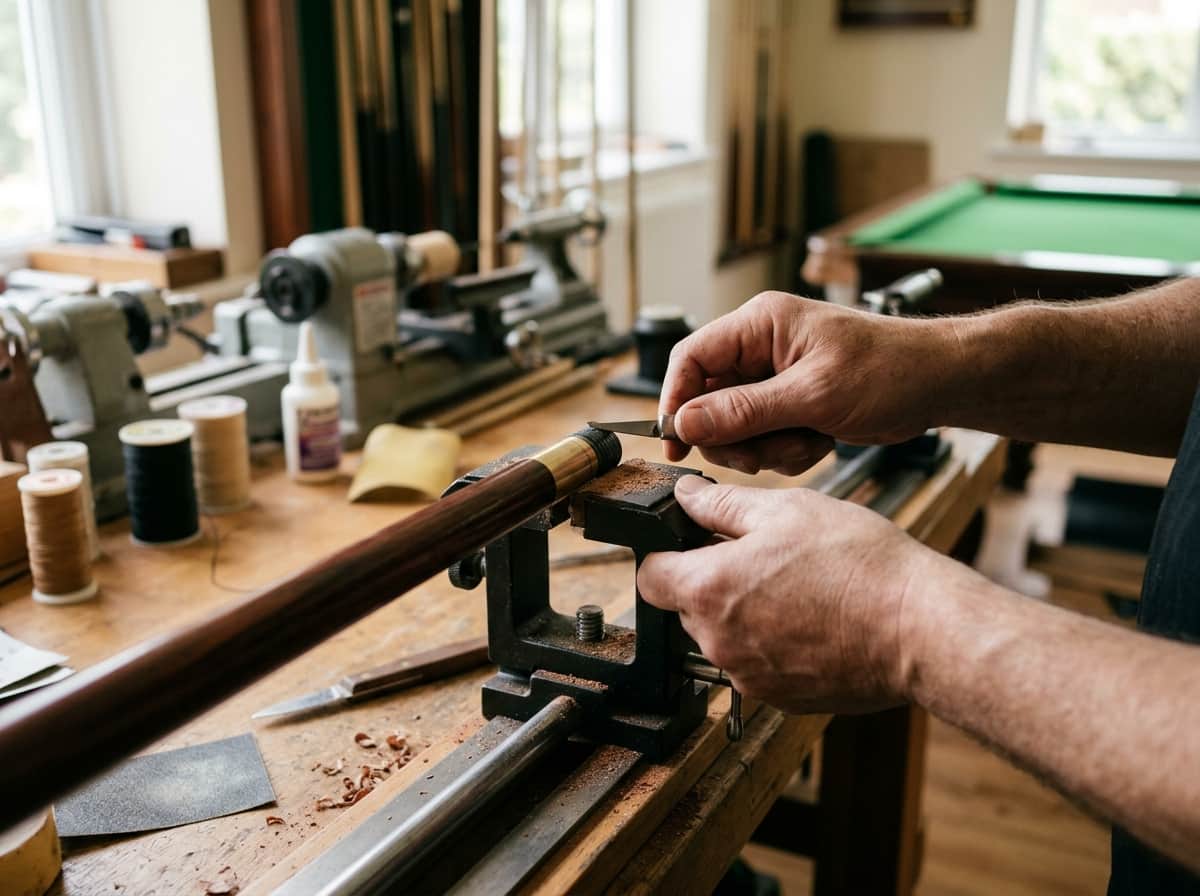 Pool Cue Repair & Retipping